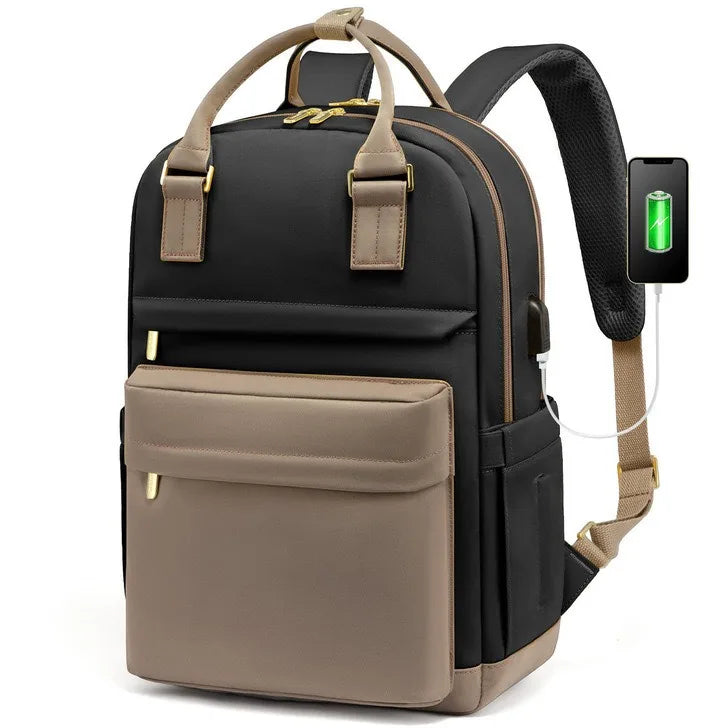 Cartable Fille Marron 43x29x18cm Sac Ă dos Fille