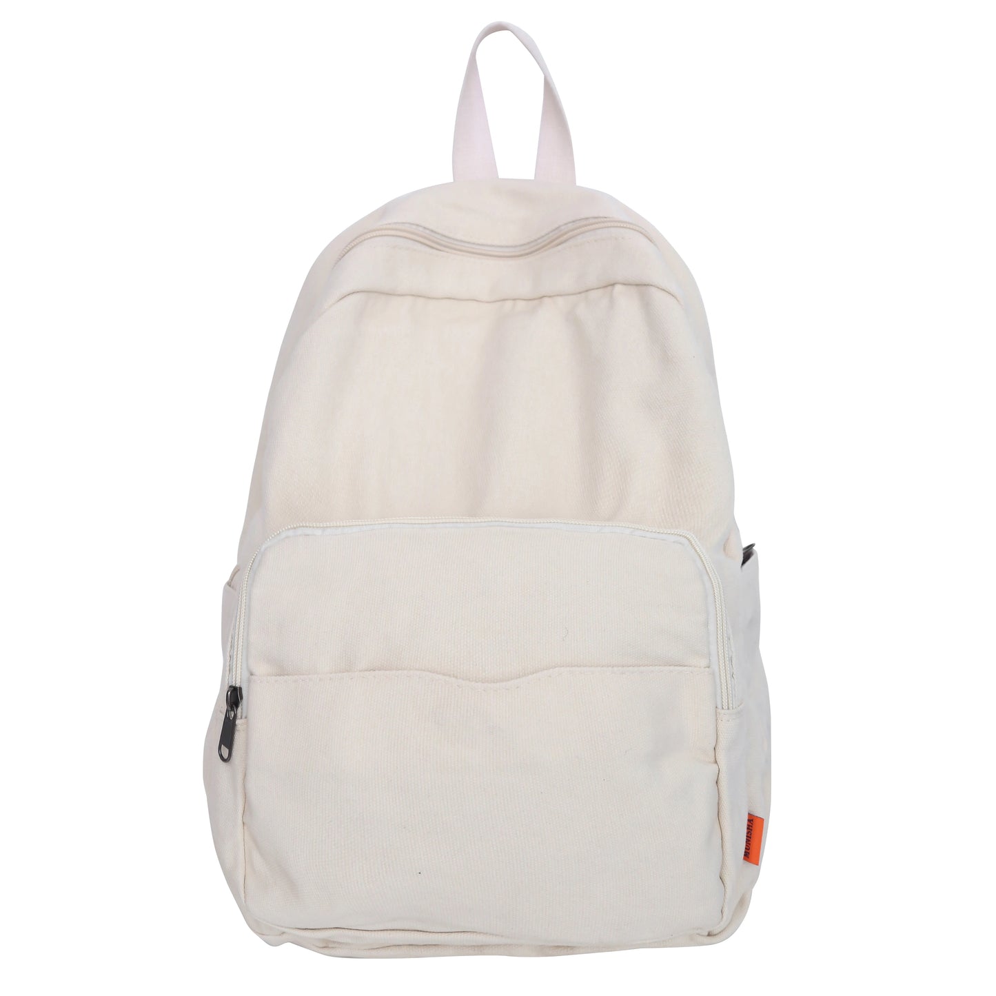 Sac à Dos En Toile Beige Sac a dos Femme