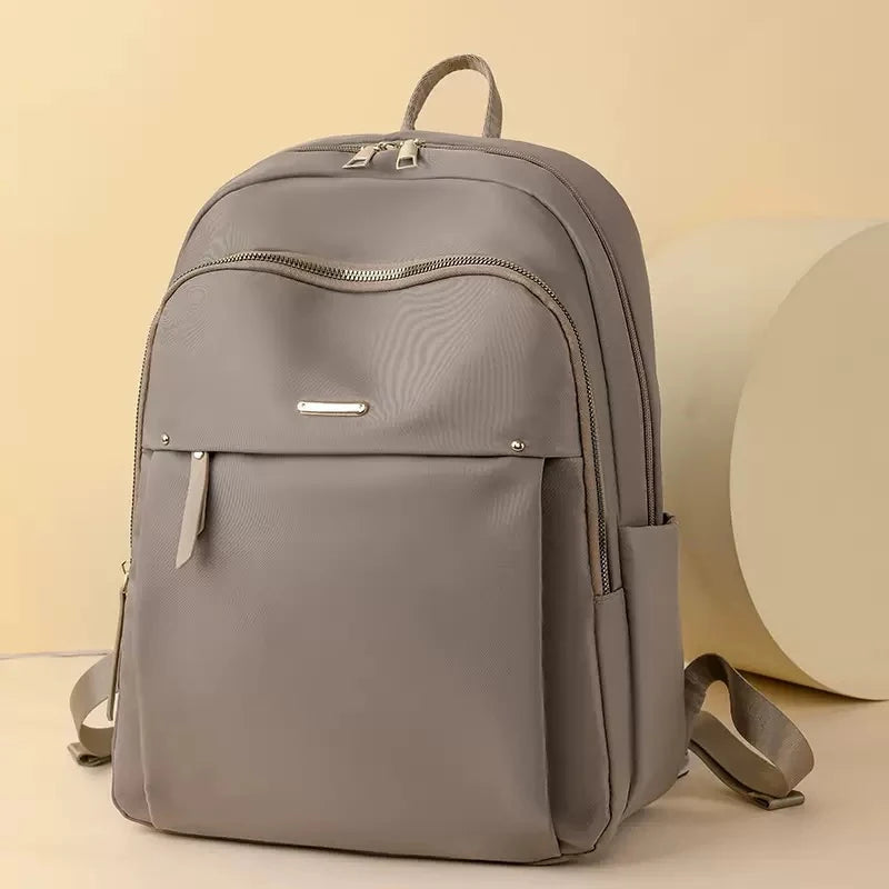 Sac à Dos Tendance Simple Khaki Sac a dos Femme