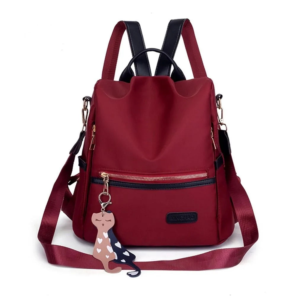 Sac à Dos Fourre Tout Femme Rouge Sac a dos Femme