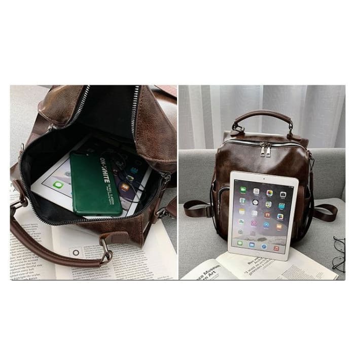 Cartable Design Vintage Sac a dos Femme