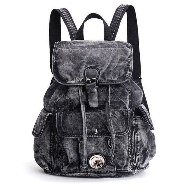 Sac à Dos Jean Femme Noir Sac a dos Femme