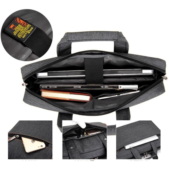 Sacoche Homme Ordinateur 15 Pouces Sac a dos Homme