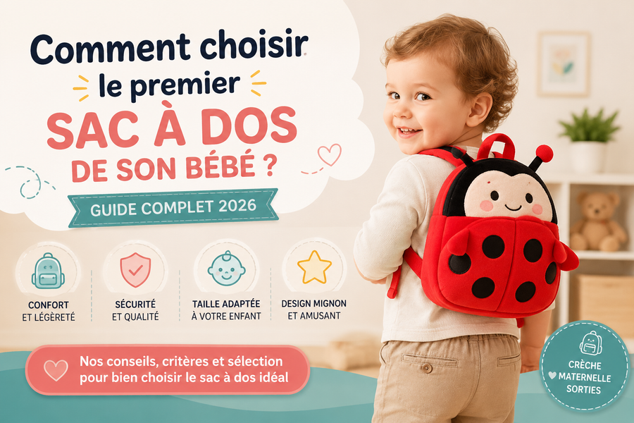Comment choisir le premier sac à dos de son bébé ? Guide complet 2026