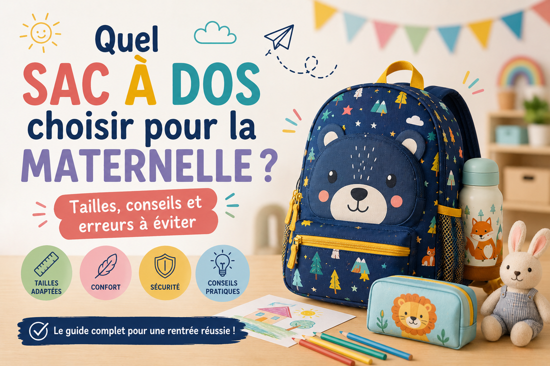 Quel sac à dos choisir pour la maternelle ? Tailles, conseils et erreurs à éviter