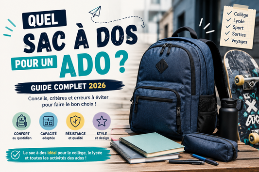 Quel sac à dos pour un ado ? Guide complet 2026