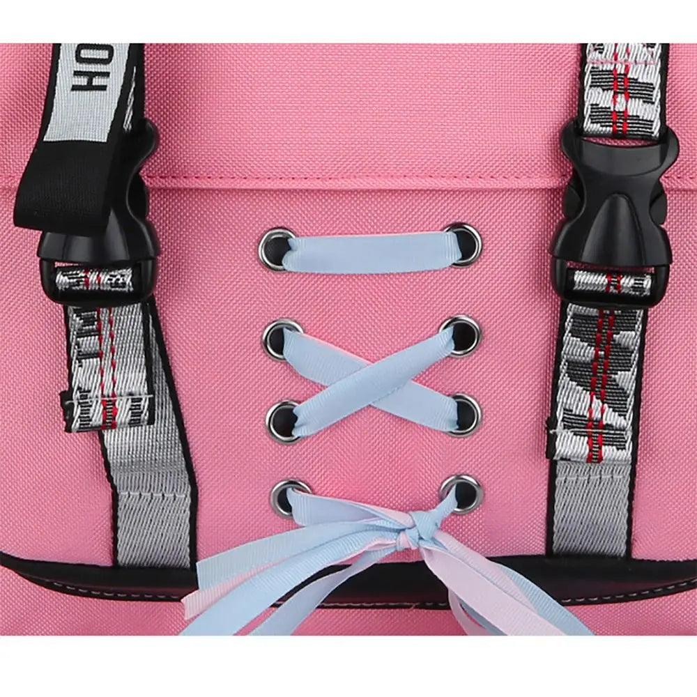 Cartable Collège Fille – Grand Format pour Cahiers, Classeur et Ordinateur Portable Sac à dos Fille