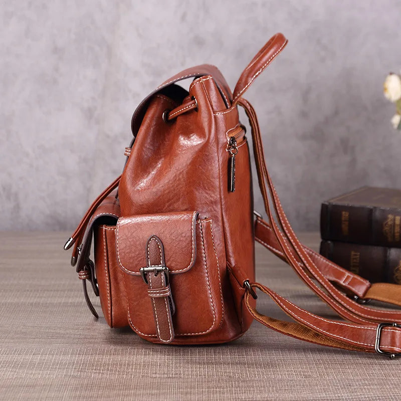 Cartable Design Vintage Sac a dos Femme