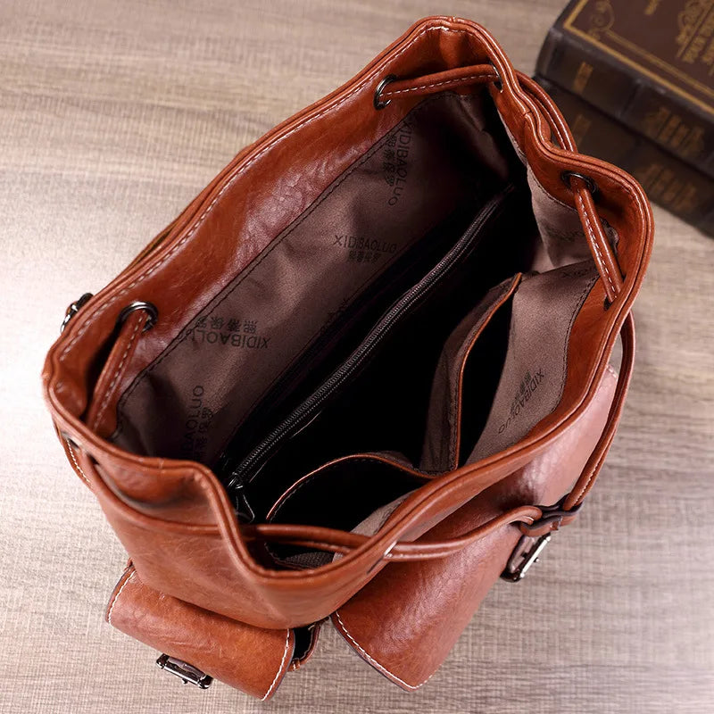 Cartable Design Vintage Sac a dos Femme