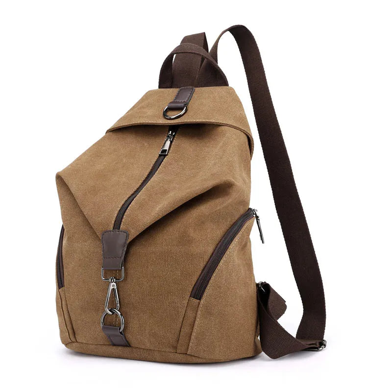Sac à Dos En Toile Femme Coffee 27cm x 15cm x 35cm China Mainland Sac a dos Femme