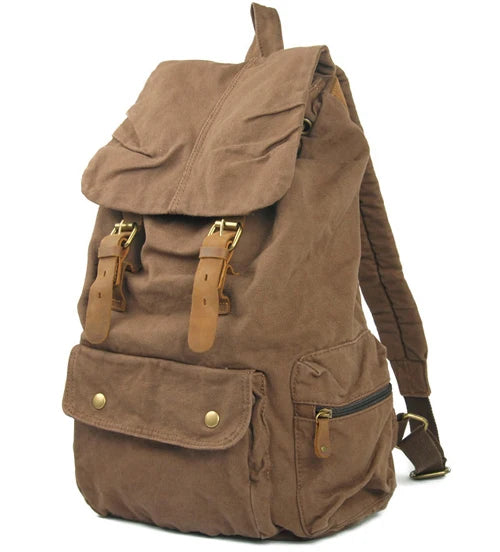 Sac à Dos Vintage Homme Café Sac a dos Homme