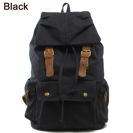 Sac à Dos Vintage Homme Noir Sac a dos Homme
