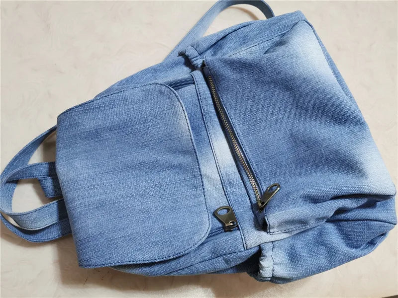Sac à Dos Retro Jean Sac a dos Femme