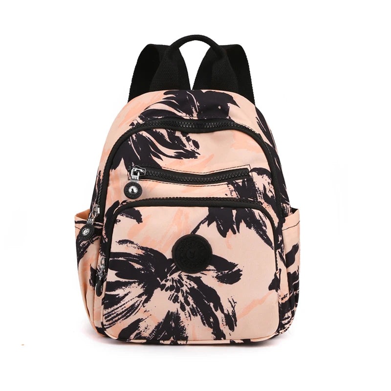 Mini Sac à Dos Fleuri Style 7 backpack Sac a dos Femme