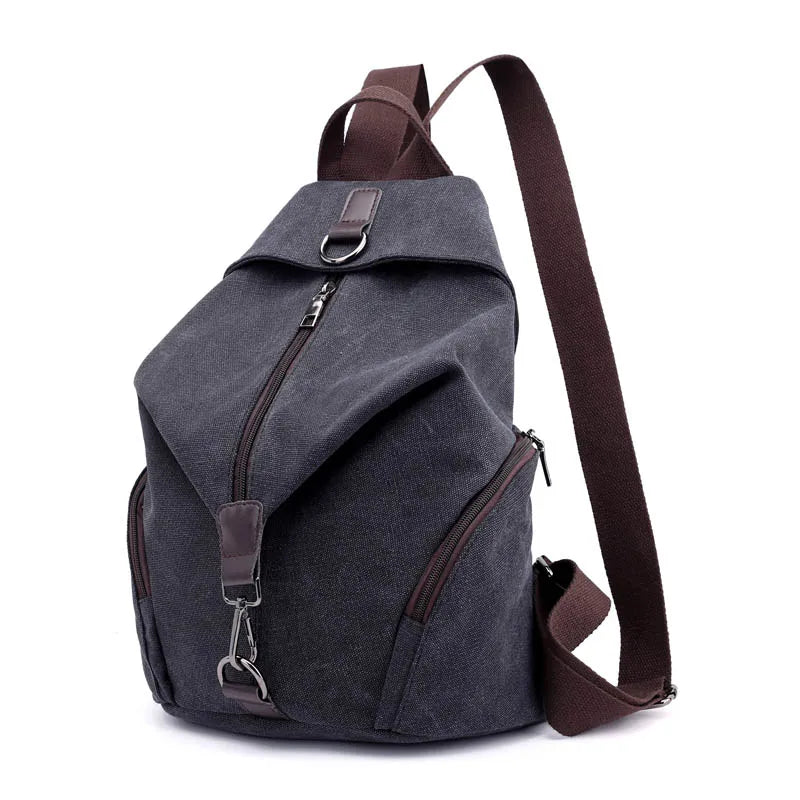 Sac à Dos En Toile Femme Black 27cm x 15cm x 35cm China Mainland Sac a dos Femme