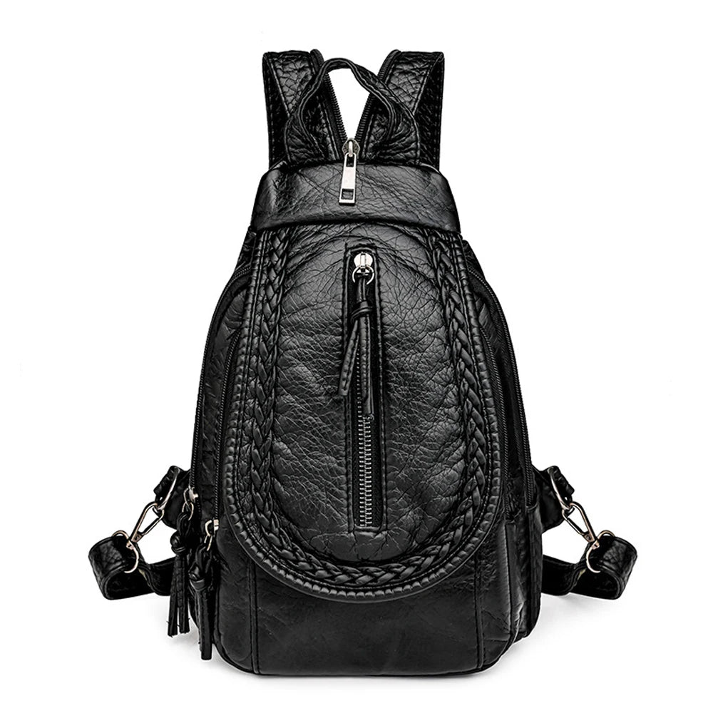Petit Sac à Dos Femme Zipper Sac a dos Femme