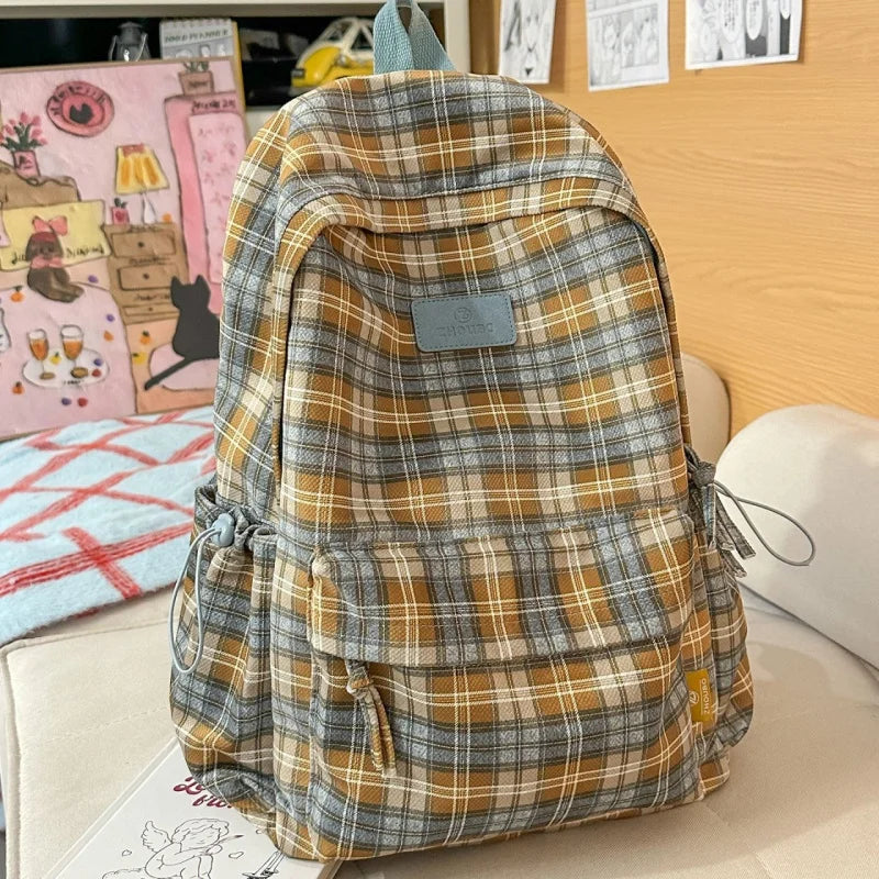 Sac écossais Sac a dos Femme