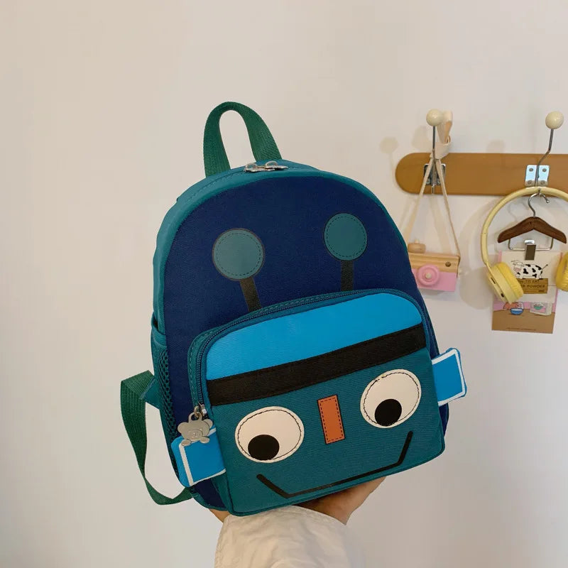 Sac a Dos Robot Bleu