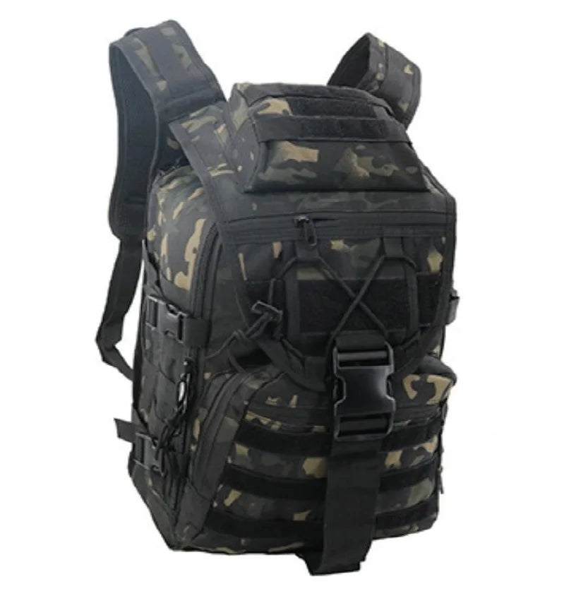 Sacoche Militaire Camouflage Black Sac a dos Homme