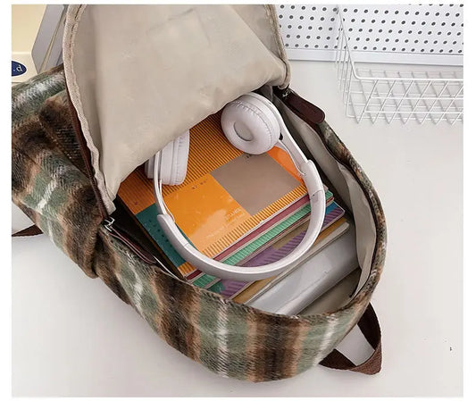 Sac écossais Sac a dos Femme