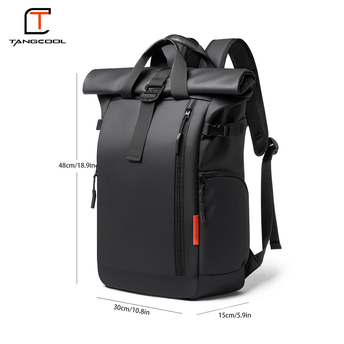 Sac à Dos Imperméable 30l Noir Sac a dos Homme