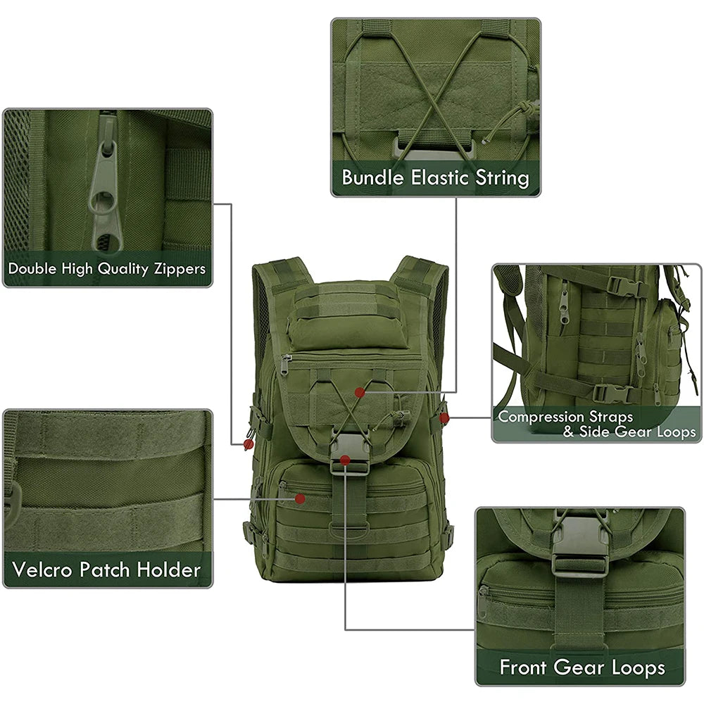Sacoche Militaire Sac a dos Homme