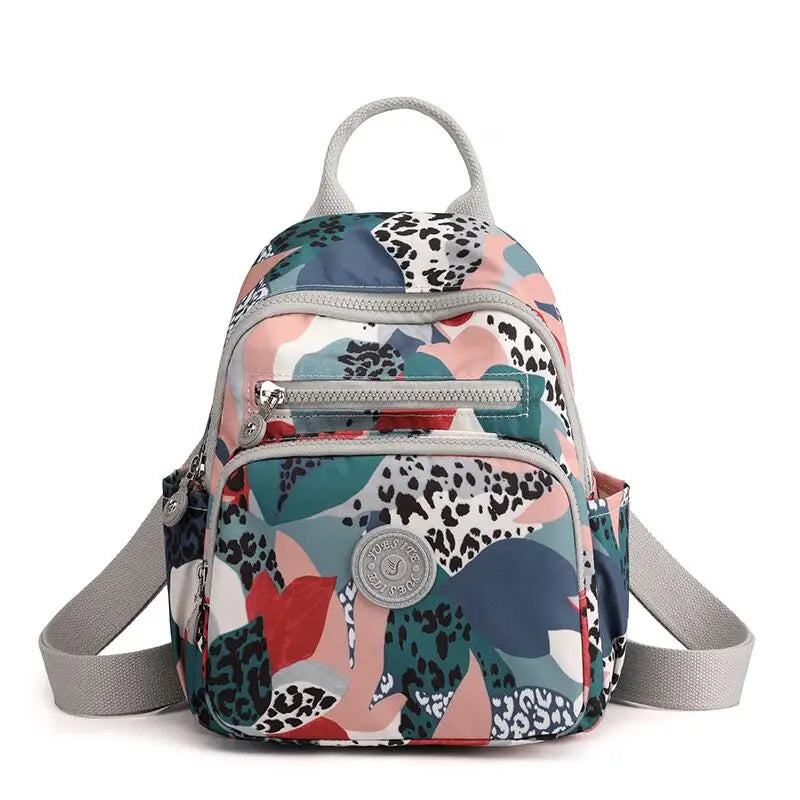 Mini Sac à Dos Fleuri Style 9 backpack Sac a dos Femme