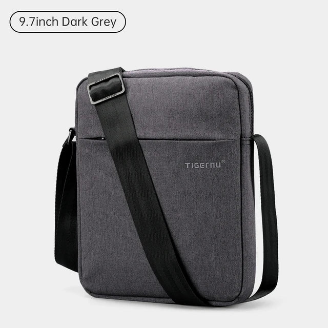 Petite Sacoche Homme Bandoulière Dark Grey 9.7 pouces