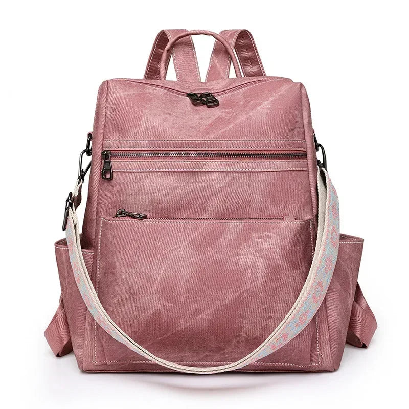 Sac à Dos pour Femme Camel Rose Sac a dos Femme