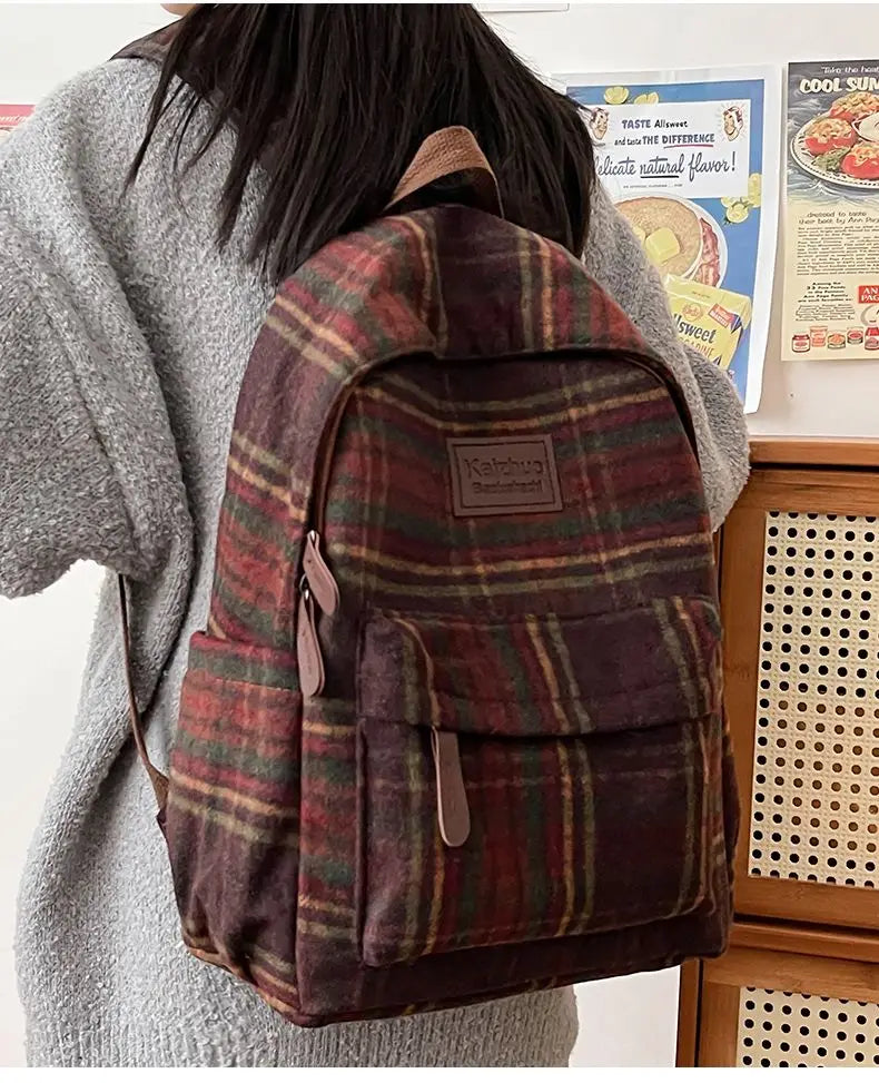 Sac écossais 1 Sac a dos Femme