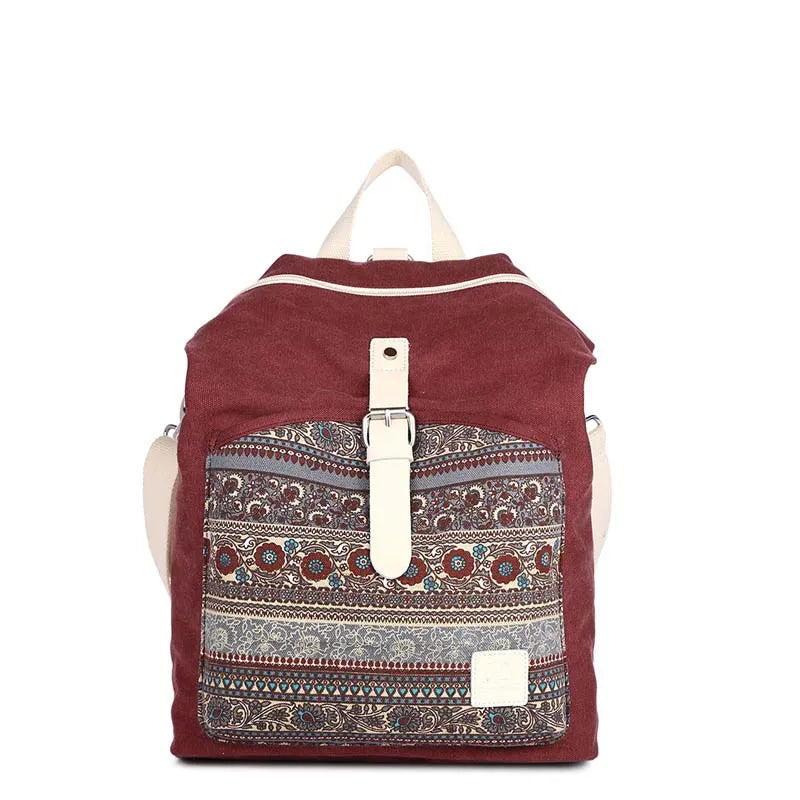 Sac à Dos Imprimé Rouge