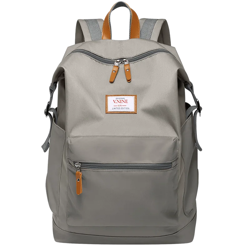 Sac à Dos pour Femme Ecole Grey 15.6-inch Sac a dos Femme
