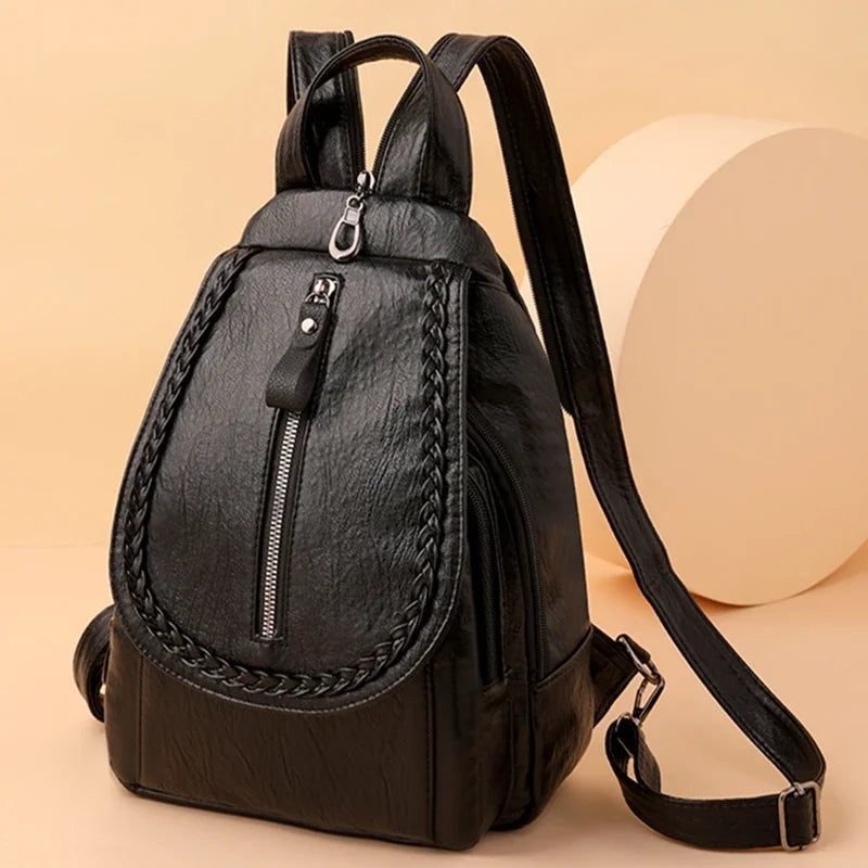 Sac à Dos Pu Souple Sac a dos Femme