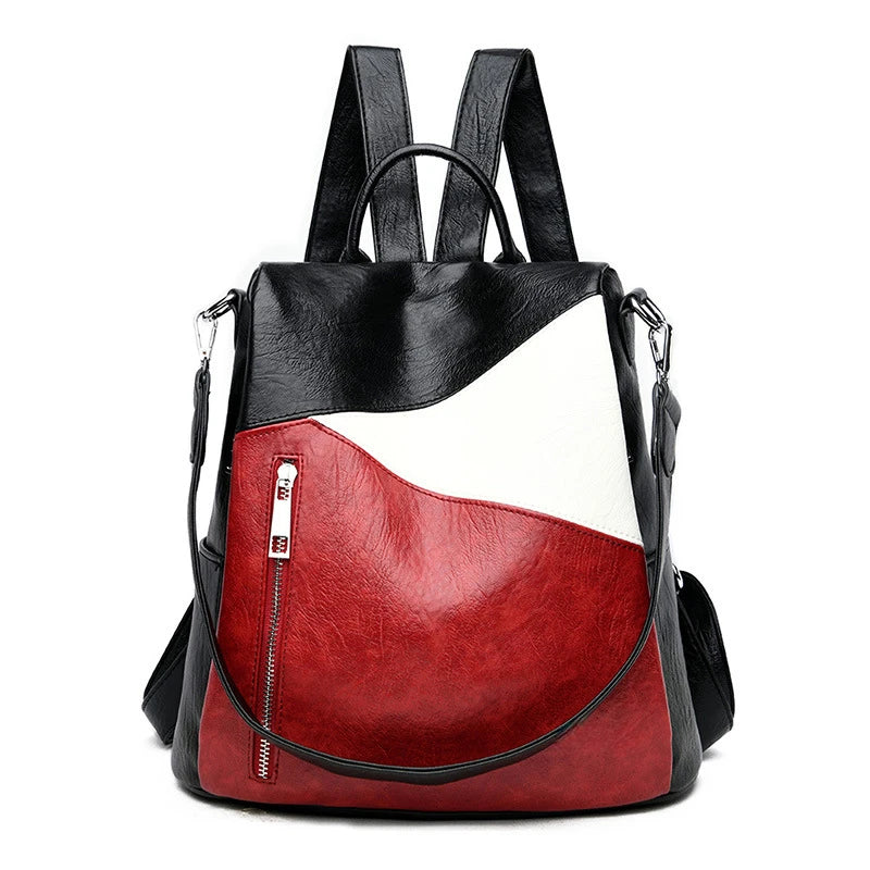 Sac à Dos Retro Rouge Sac a dos Femme