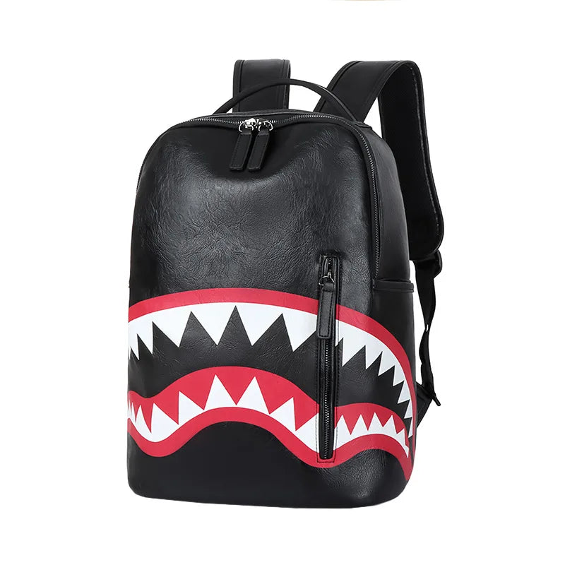 Sac a Dos Homme Requin black big mouth Sac a dos Homme