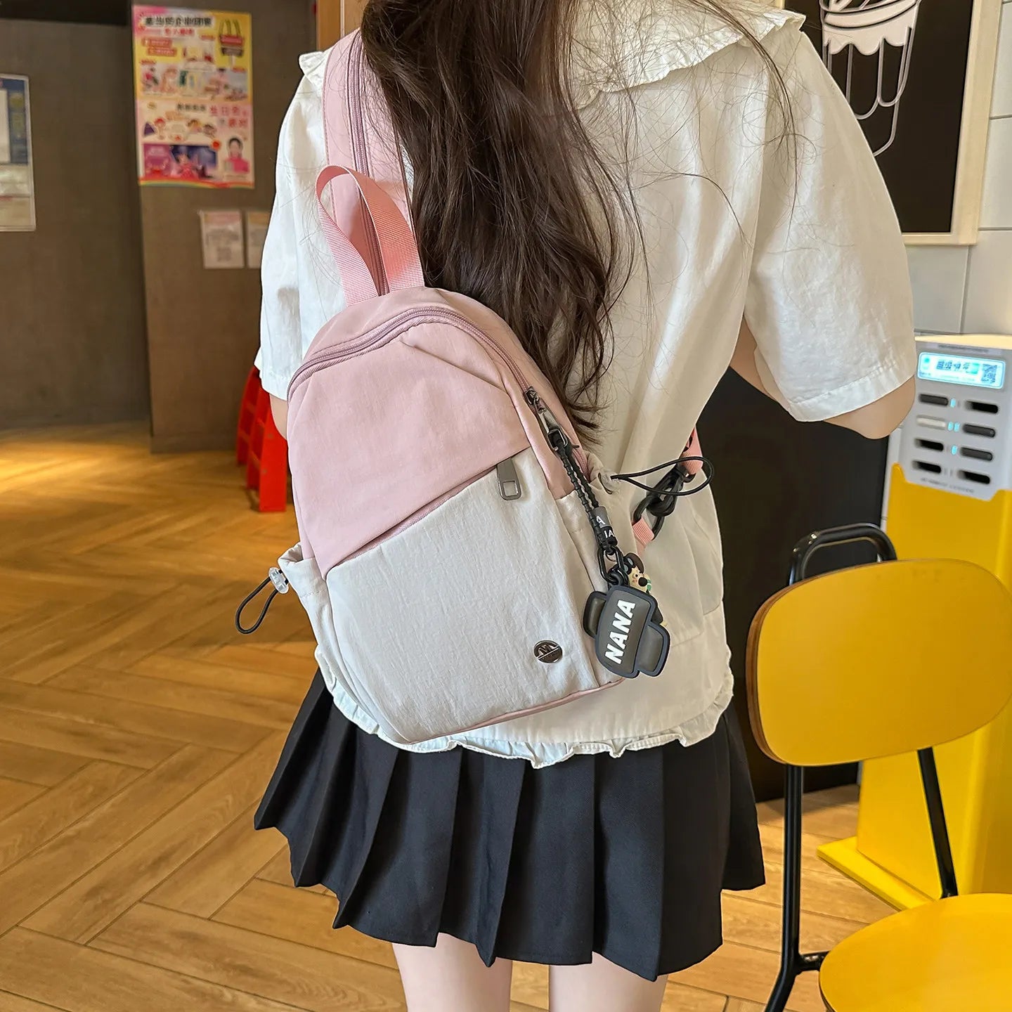 Sac à Dos Léger De Ville Rose Sac a dos Femme