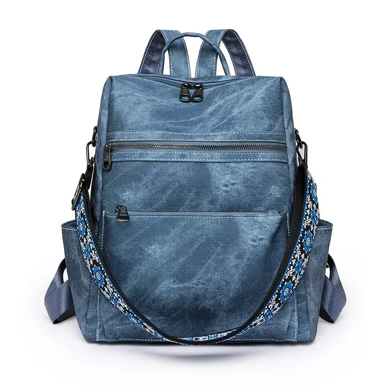 Sac à Dos pour Femme Camel Bleu Sac a dos Femme