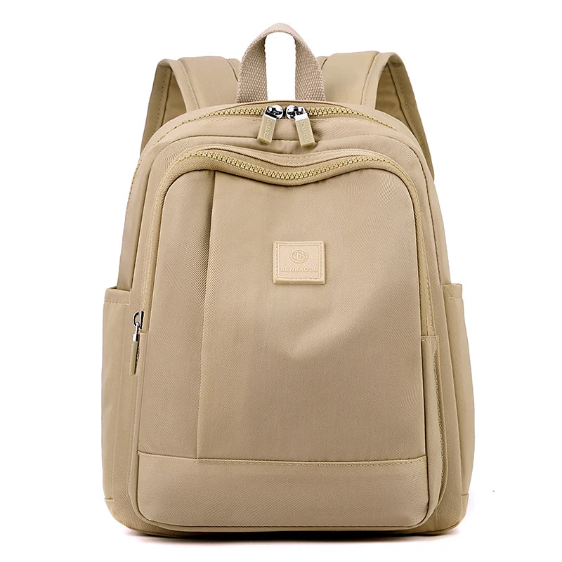 Sac à Dos Féminin Khaki 30cm x 24cm x 14cm Sac a dos Femme