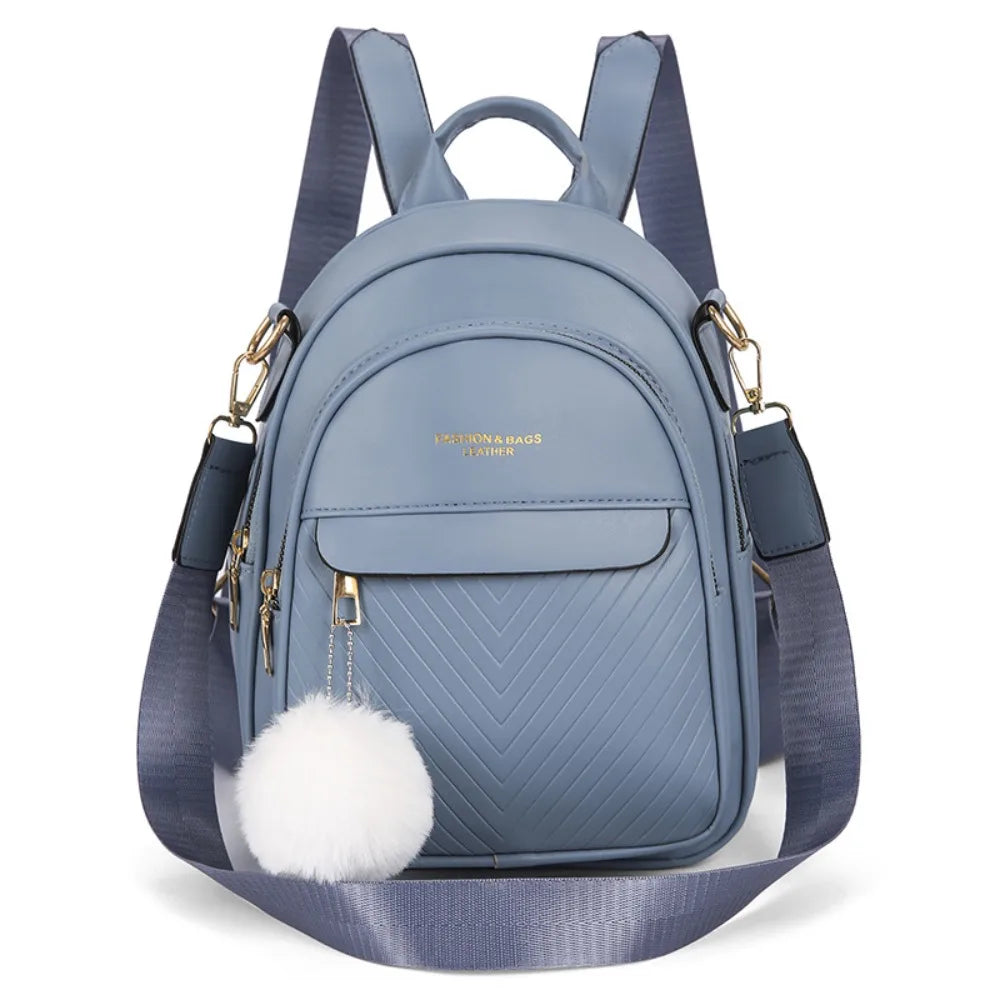 Sac à Dos Preppy Pour Femme Bleu Sac a dos Femme