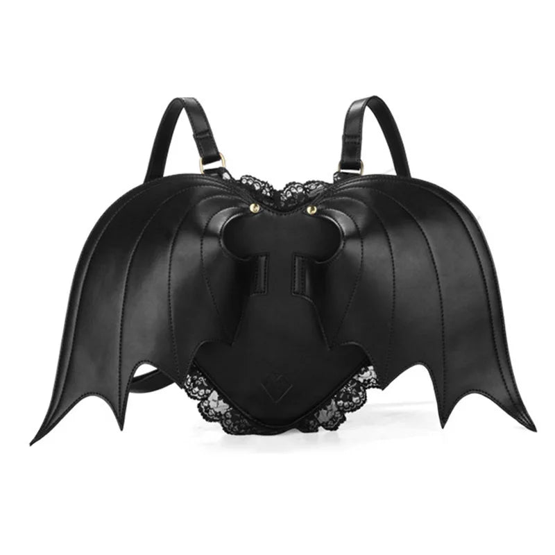 Sac a Dos Chauve Souris Noir Sac a dos Femme