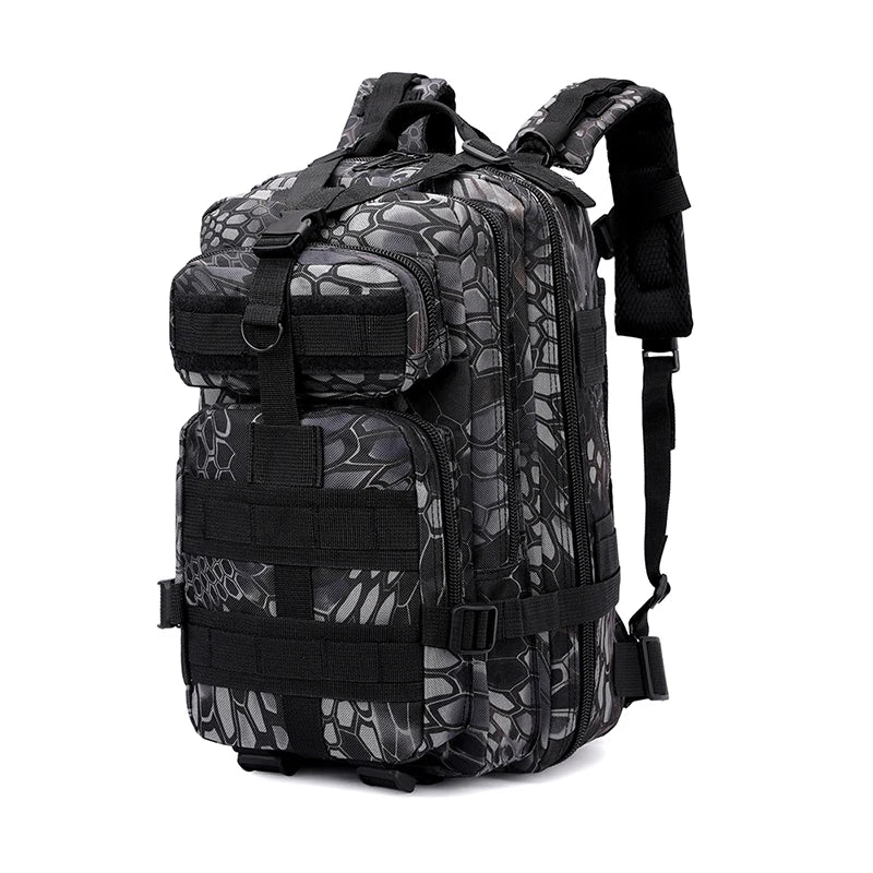 Sac Crossfit Femme black python 30L Sac à dos de Voyage