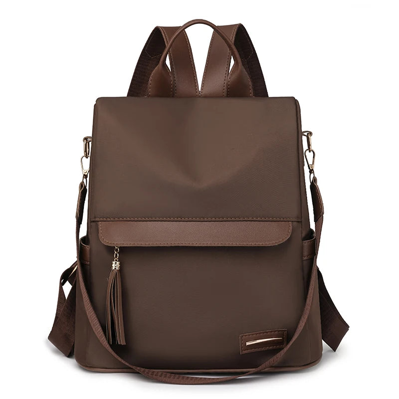 Sac a Dos Contre Le Vol Marron