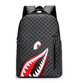 Sac a Dos Homme Requin big eye plaid Sac a dos Homme