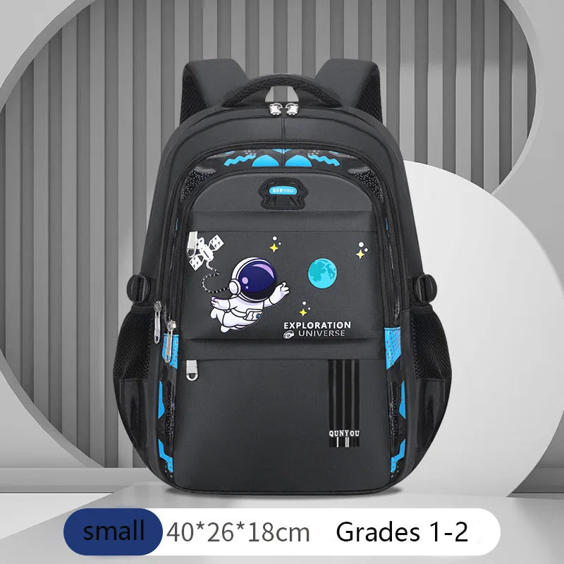 Sac à Dos CP Garçon Astronaute | Léger, Résistant & Confortable Petit Noir Sac a dos Garcon