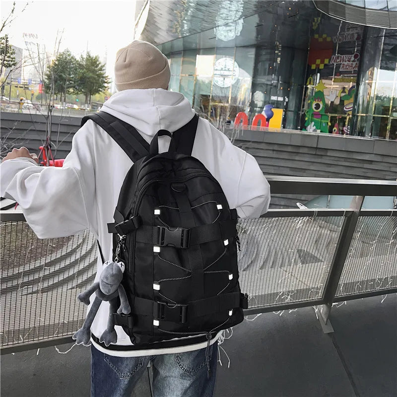 Sac à Dos étudiant Homme Black Sac a dos Homme