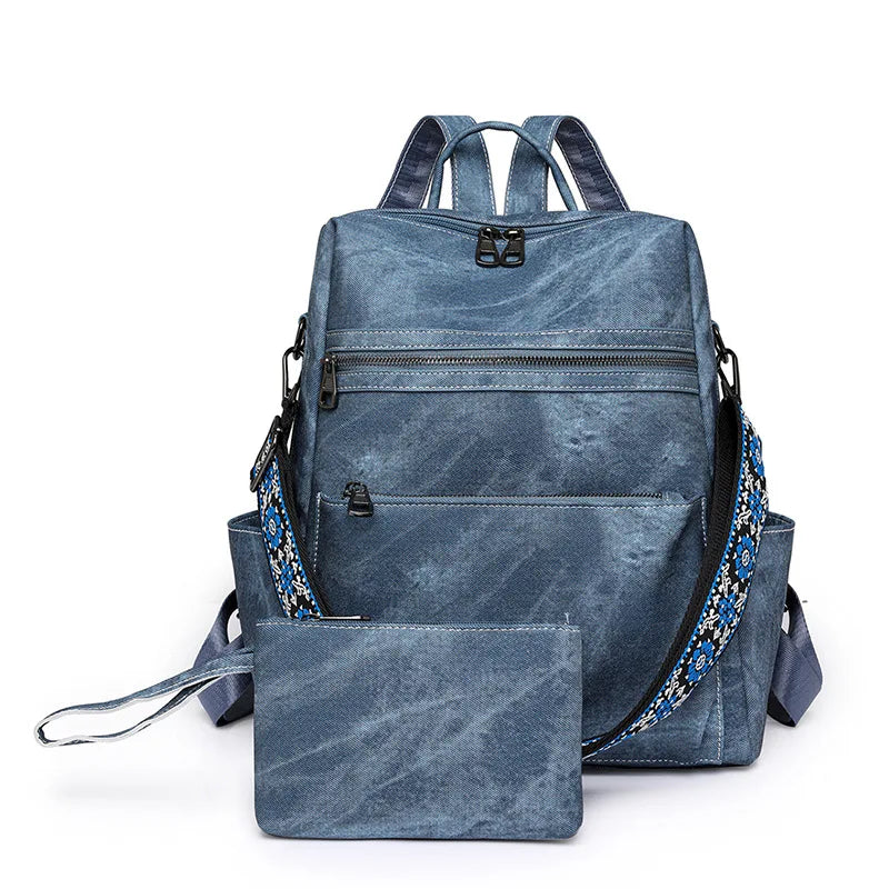 Sac à Dos pour Femme Camel Bleu Sac a dos Femme