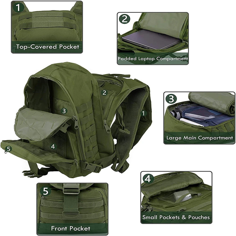 Sacoche Militaire Sac a dos Homme