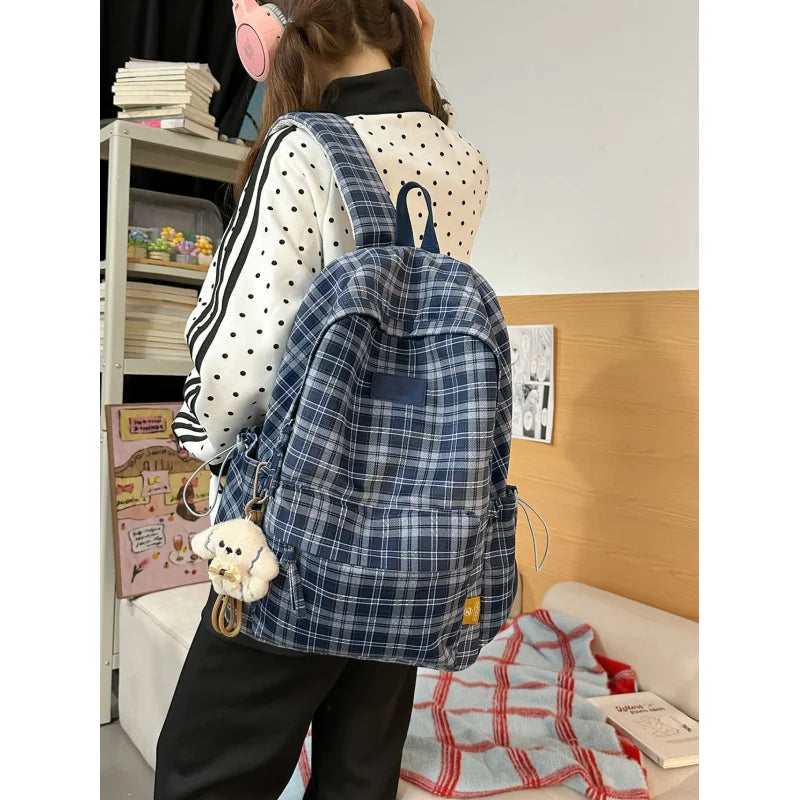 Sac écossais Sac a dos Femme