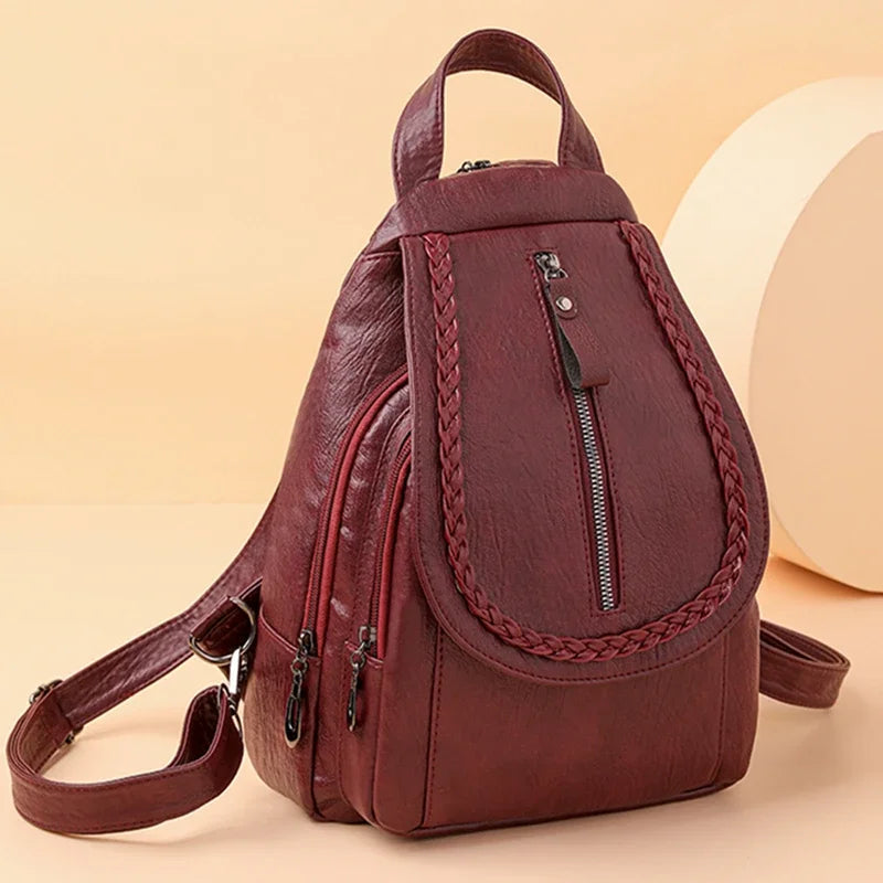 Sac à Dos Pu Souple Sac a dos Femme