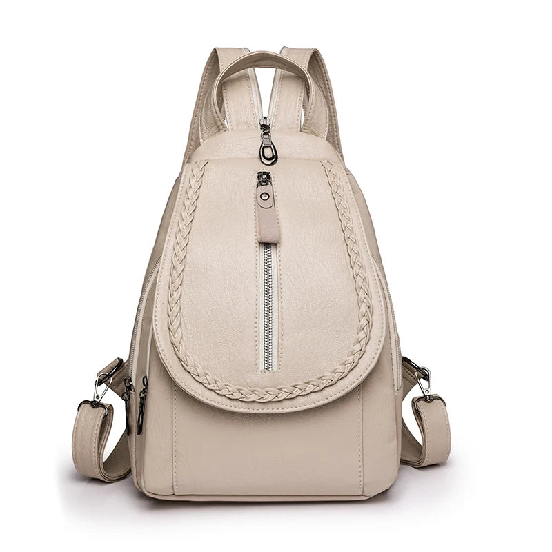 Sac à Dos élégant Femme Blanc Sac a dos Femme